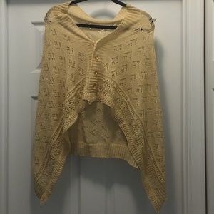 Poncho sweater